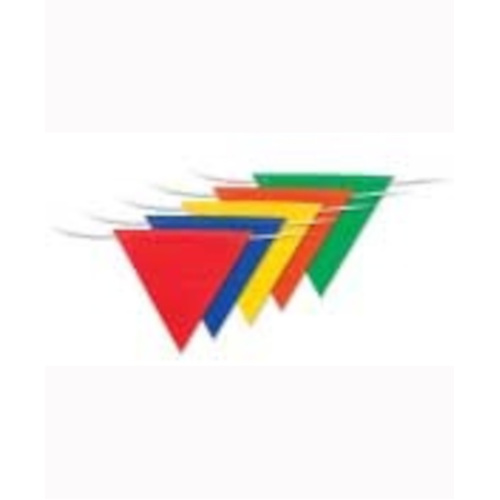WORKWEAR, SAFETY & CORPORATE CLOTHING SPECIALISTS - Multi Coloured Bunting Flags (30mtr Roll)