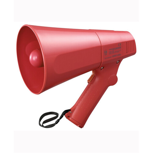 WORKWEAR, SAFETY & CORPORATE CLOTHING SPECIALISTS 6W Hand Held Mega Phone with Siren