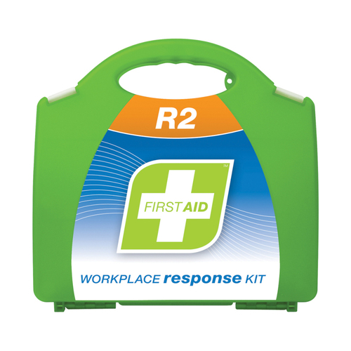 WORKWEAR, SAFETY & CORPORATE CLOTHING SPECIALISTS - First Aid Kit, R2, Workplace Response Kit, Plastic Portable