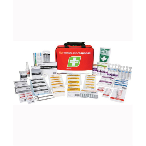 WORKWEAR, SAFETY & CORPORATE CLOTHING SPECIALISTS First Aid Kit - Portable Soft Pack National for 1-24 Persons