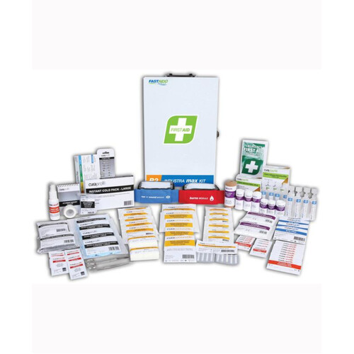 WORKWEAR, SAFETY & CORPORATE CLOTHING SPECIALISTS - First Aid Kit Workplace 5 (VIC) Metal Wall Mount Cabinet