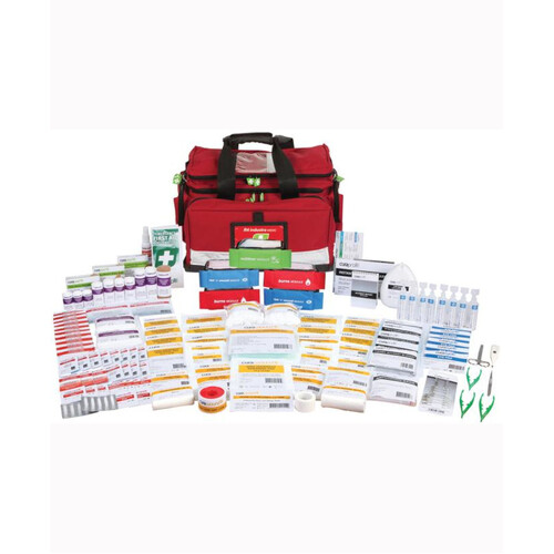 WORKWEAR, SAFETY & CORPORATE CLOTHING SPECIALISTS - FIRST AID KIT, R4, INDUSTRA MEDIC KIT, SOFT PACK (Covers 1-50 persons in a high risk industrial work