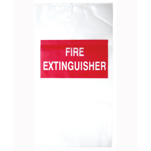 WORKWEAR, SAFETY & CORPORATE CLOTHING SPECIALISTS - Plastic Cover Bags - Suit 9.0kg Extinguisher