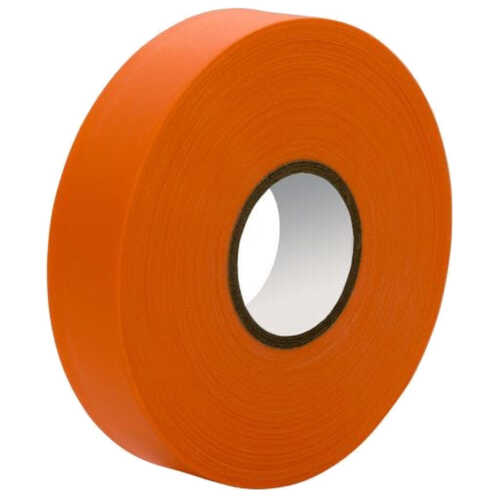 WORKWEAR, SAFETY & CORPORATE CLOTHING SPECIALISTS 25mm x 75m Flagging Tape - Orange