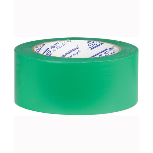 WORKWEAR, SAFETY & CORPORATE CLOTHING SPECIALISTS 72mm x 33mtr - Floor Marking Tape - Green