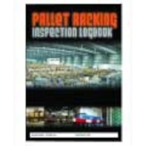 WORKWEAR, SAFETY & CORPORATE CLOTHING SPECIALISTS Pallet Racking Logbook - A4 Size