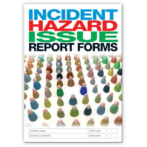 WORKWEAR, SAFETY & CORPORATE CLOTHING SPECIALISTS Incident/Hazard/Issue Report Forms Logbook - A4 Size