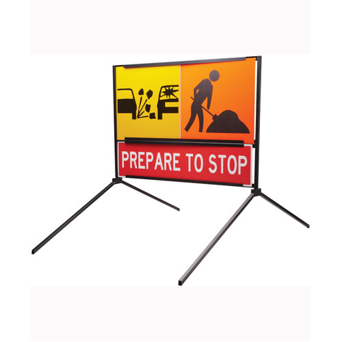 WORKWEAR, SAFETY & CORPORATE CLOTHING SPECIALISTS - 1200x900mm Multi-Message Frame