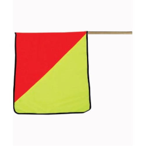 WORKWEAR, SAFETY & CORPORATE CLOTHING SPECIALISTS - Oversize Flags on DOWELL (Pair of 2) [450x450mm]