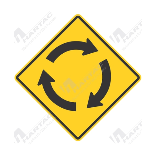 WORKWEAR, SAFETY & CORPORATE CLOTHING SPECIALISTS - 900mm Triangle - Aluminium, Class 1 - Roundabout