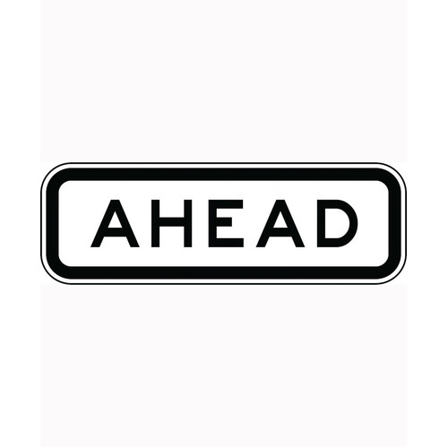 WORKWEAR, SAFETY & CORPORATE CLOTHING SPECIALISTS 900x300mm - Class 1 - Aluminium - Ahead