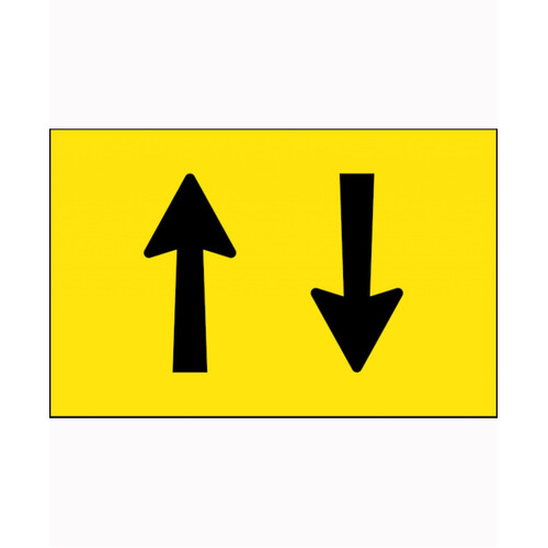 WORKWEAR, SAFETY & CORPORATE CLOTHING SPECIALISTS - 900x600mm - Boxed Edge - Cl.1 - Two Way Traffic