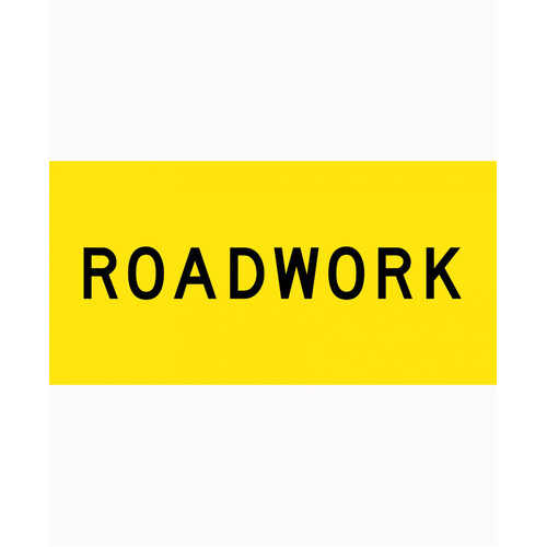 WORKWEAR, SAFETY & CORPORATE CLOTHING SPECIALISTS - 1200x600mm - Class 1 -Corflute - Roadworks