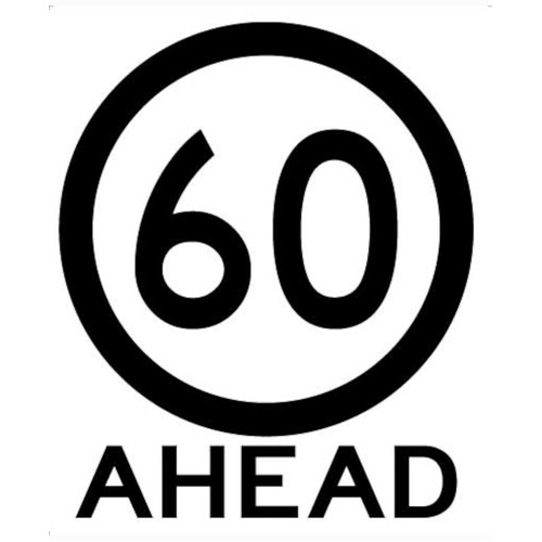 WORKWEAR, SAFETY & CORPORATE CLOTHING SPECIALISTS 600x600mm - Class 1 - Corflute - 60 Ahead