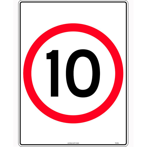 WORKWEAR, SAFETY & CORPORATE CLOTHING SPECIALISTS 600x450mm - Aluminium - Class 2 Reflective - 10 in Roundel