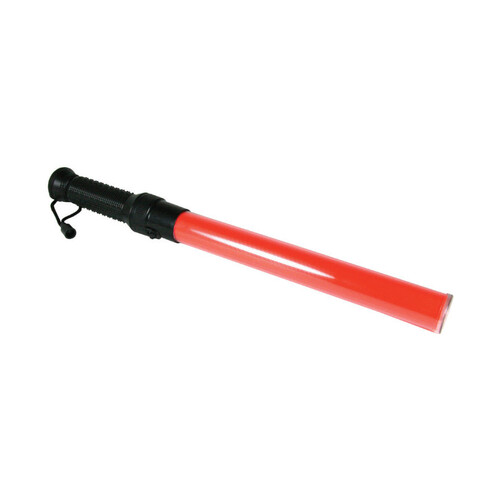 WORKWEAR, SAFETY & CORPORATE CLOTHING SPECIALISTS - Traffic Wand - Red  (Flashing, Steady & LED Light)