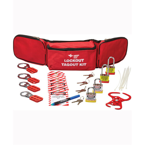 WORKWEAR, SAFETY & CORPORATE CLOTHING SPECIALISTS Personal Lockout Kit Waist Pouch