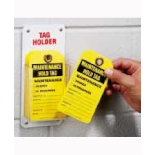 WORKWEAR, SAFETY & CORPORATE CLOTHING SPECIALISTS - Tag Holder - Single Hole