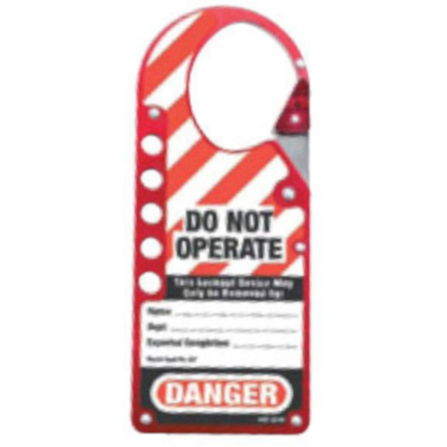 WORKWEAR, SAFETY & CORPORATE CLOTHING SPECIALISTS 70x180mm Safety Snap-On Lockout Hasp