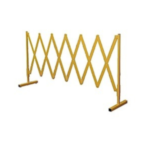 WORKWEAR, SAFETY & CORPORATE CLOTHING SPECIALISTS 950mm x 3.2m Economy Expanding Barrier - Yellow