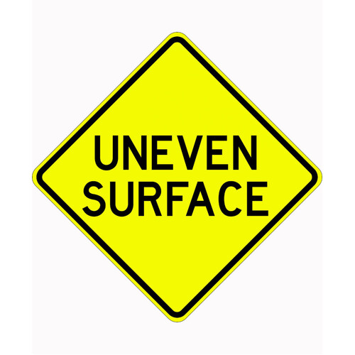 WORKWEAR, SAFETY & CORPORATE CLOTHING SPECIALISTS - 750x750mm - Aluminium - Class 1 Reflective - Uneven Surface