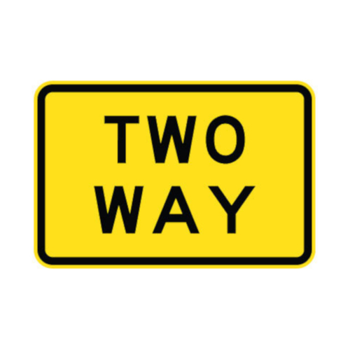 WORKWEAR, SAFETY & CORPORATE CLOTHING SPECIALISTS - 750x500mm - Aluminium - Class 1 Reflective - Two Way