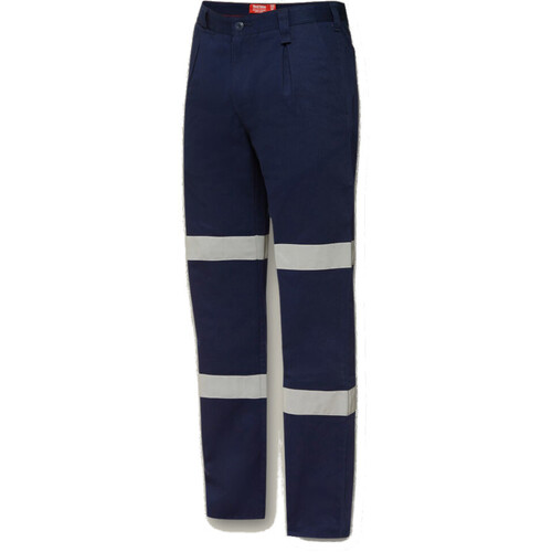 WORKWEAR, SAFETY & CORPORATE CLOTHING SPECIALISTS - Foundations - Cotton Drill Pant with 3M Tape