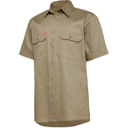WORKWEAR, SAFETY & CORPORATE CLOTHING SPECIALISTS - Core - Mens S/S L/weight Ventilated Shirt