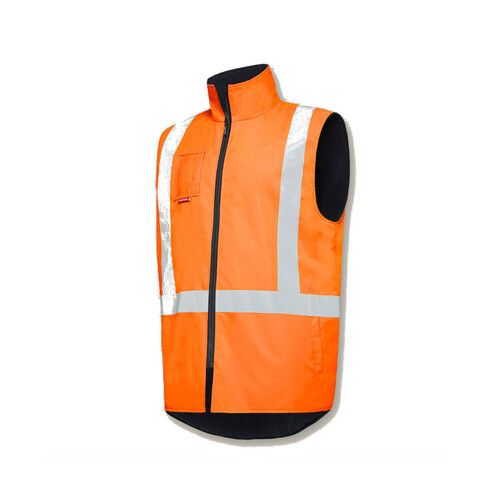 WORKWEAR, SAFETY & CORPORATE CLOTHING SPECIALISTS Foundations - Hi-Visibility Vest with Tape
