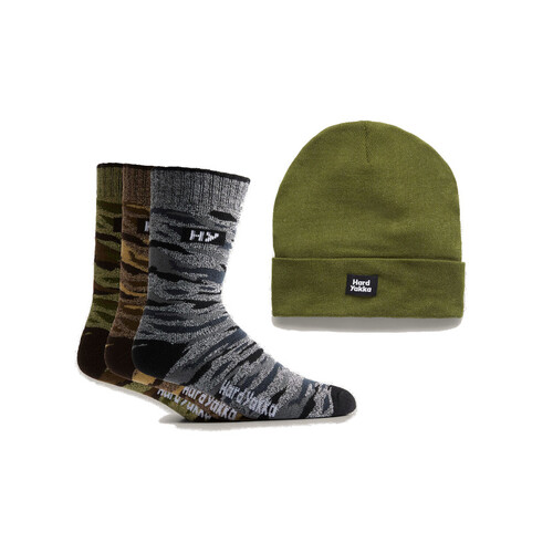 WORKWEAR, SAFETY & CORPORATE CLOTHING SPECIALISTS - CAMO SOCK BEANIE