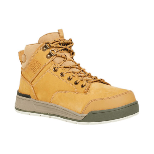 WORKWEAR, SAFETY & CORPORATE CLOTHING SPECIALISTS - 3056 - NS STREET WHEAT - LACE UP 6IN BOOT